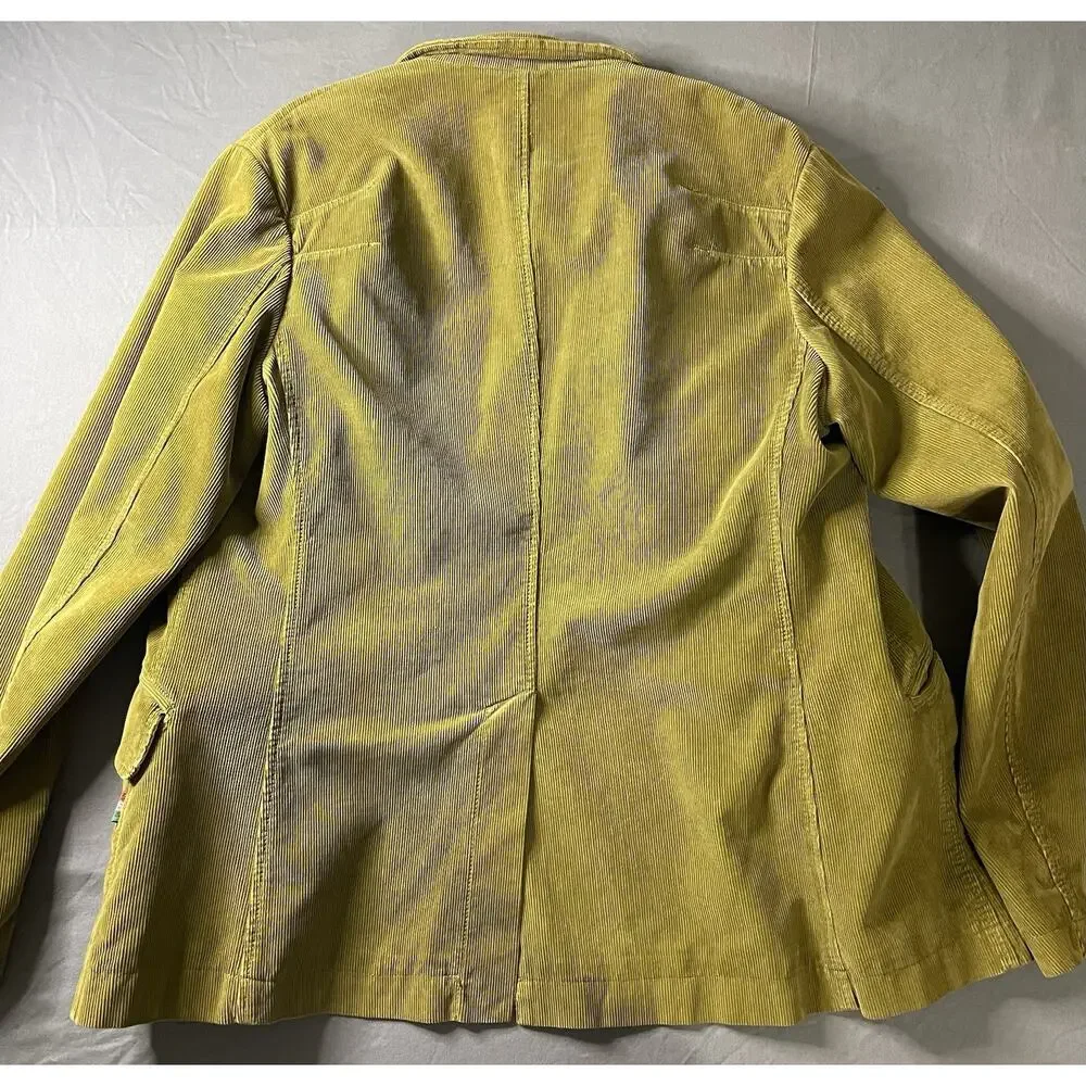 Vintage Moschino Jeans Uomo Corduroy Blazer Jacket Made in Italy IT 52 / US 42